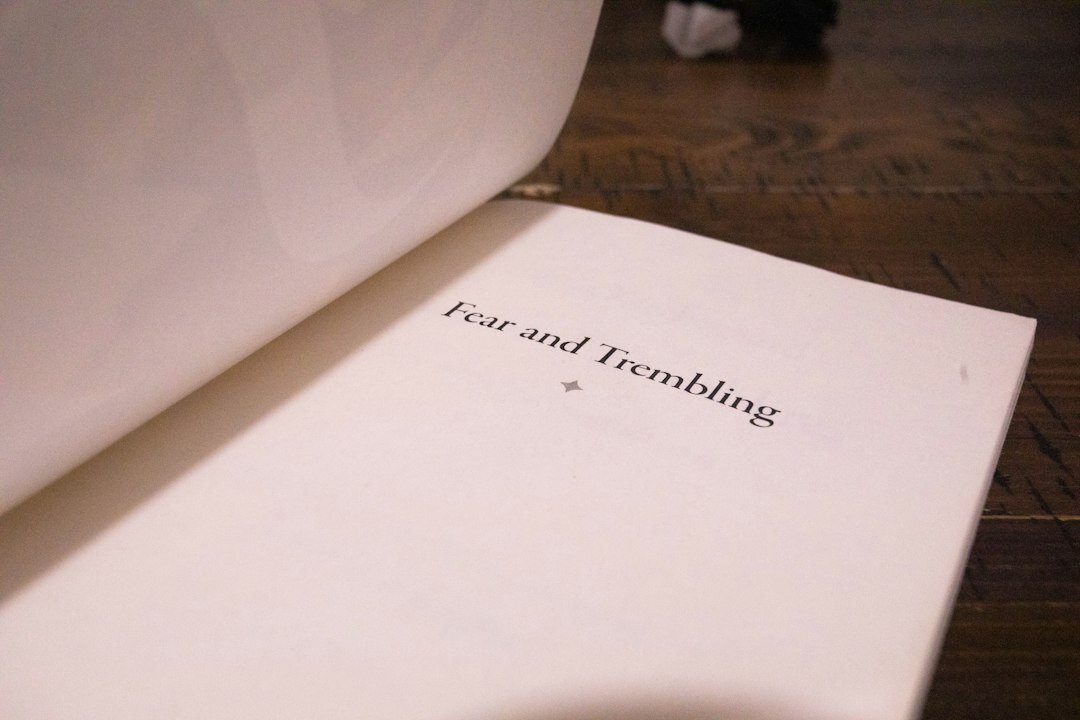 suspenseful book pages